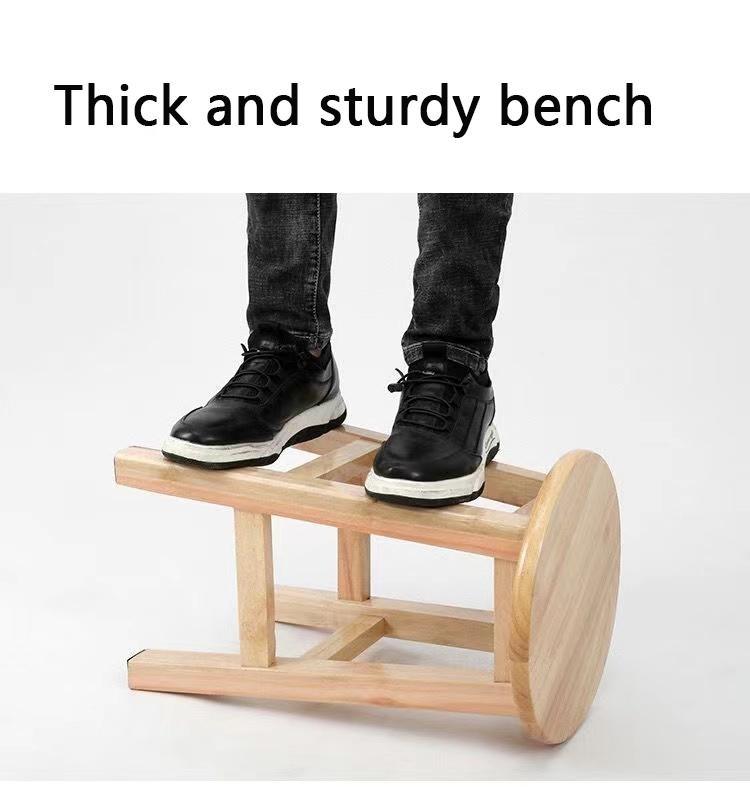 FreeShipping Solid Wood Milk Tea Stool Household High Chair Nordic Log Stool Solid Wood Bar Stool Free Non-slip Mat FreeShipping Solid Wood Milk Tea Stool Household High Chair Nordic Log Stool Solid Wood Bar Stool Free Non-slip Mat