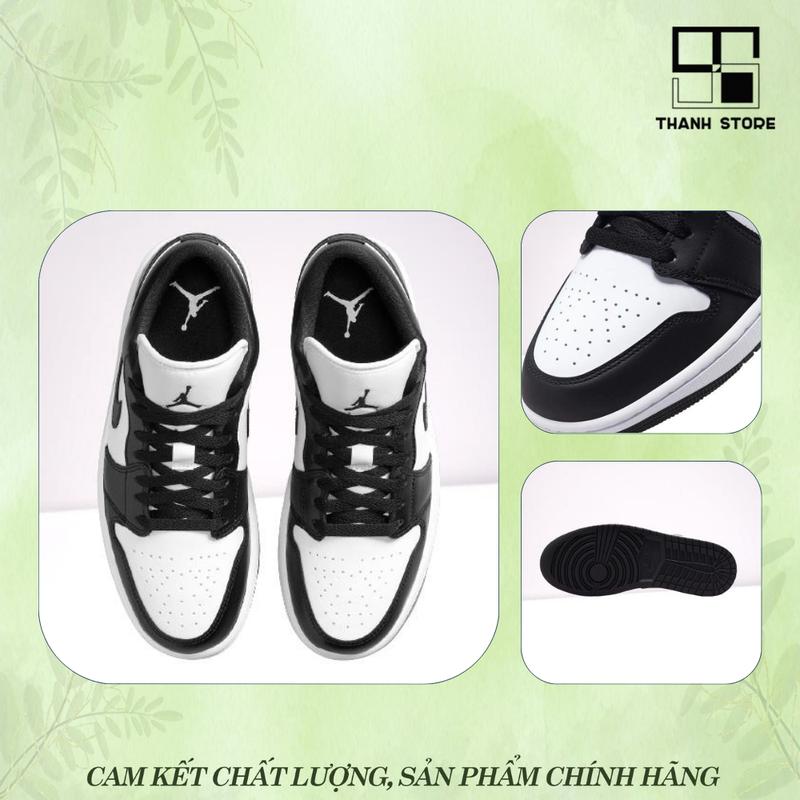 [CHÍNH HÃNG] Giày thể thao nam nữ trắng đen giày Nike Air Jordan 1 Low ‘Panda’ _ hàng xuất khẩu thời trang chính hãng - Sneaker Sport - NAJ1LB