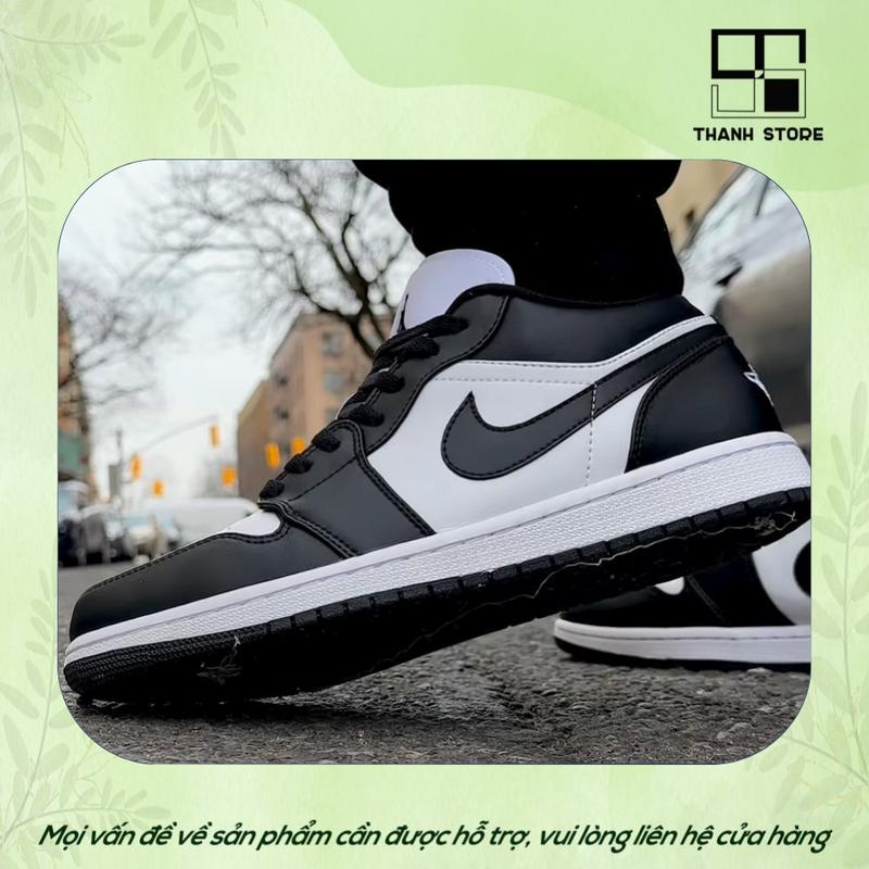 [CHÍNH HÃNG] Giày thể thao nam nữ trắng đen giày Nike Air Jordan 1 Low ‘Panda’ _ hàng xuất khẩu thời trang chính hãng - Sneaker Sport - NAJ1LB