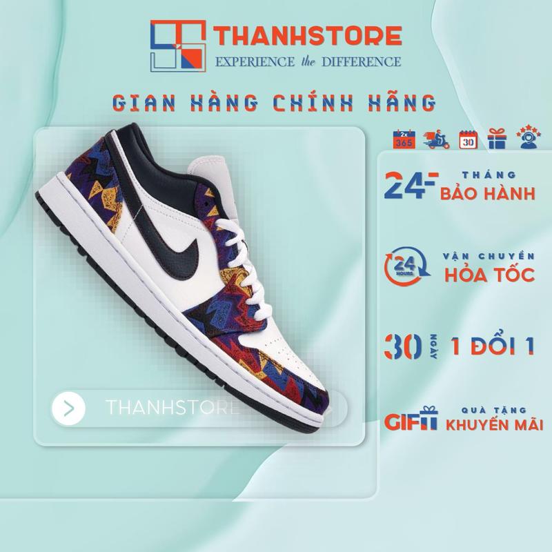 [CHÍNH HÃNG] giày thể thao nam nữ phối nhiều màu giày Nike Air Jordan 1 Low SE 'Nothing But Net' _hàng xuất khẩu đẹp - Sneaker Sport – NA1NBN