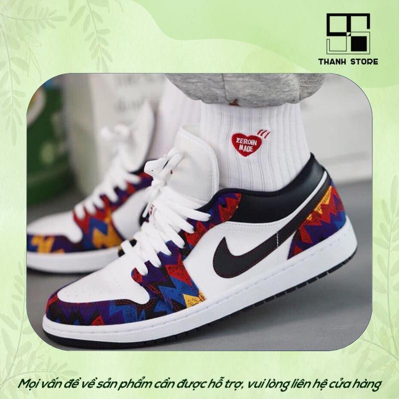 [CHÍNH HÃNG] giày thể thao nam nữ phối nhiều màu giày Nike Air Jordan 1 Low SE 'Nothing But Net' _hàng xuất khẩu đẹp - Sneaker Sport – NA1NBN