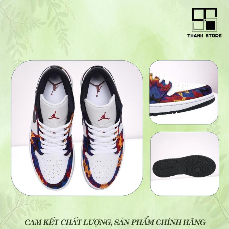 [CHÍNH HÃNG] giày thể thao nam nữ phối nhiều màu giày Nike Air Jordan 1 Low SE 'Nothing But Net' _hàng xuất khẩu đẹp - Sneaker Sport – NA1NBN