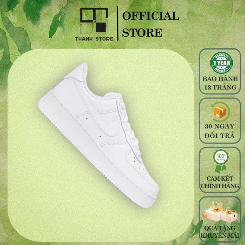 [CHÍNH HÃNG] Giày Thể Thao Nam Nữ Trắng Giày AIR FORCE 1 '07 giày AF1 _ hàng xuất khẩu thời trang chính hãng - Sneaker Sport - NAF107