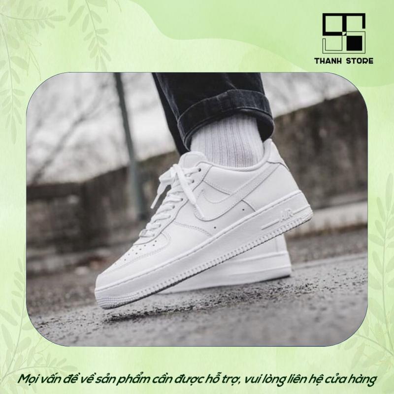 [CHÍNH HÃNG] Giày Thể Thao Nam Nữ Trắng Giày AIR FORCE 1 '07 giày AF1 _ hàng xuất khẩu thời trang chính hãng - Sneaker Sport - NAF107