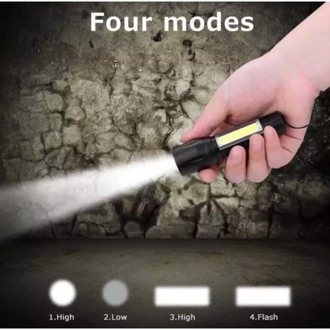 Đèn Pin COB Ngoài Trời, Mini Cầm Tay Đèn Pin Hình Bút