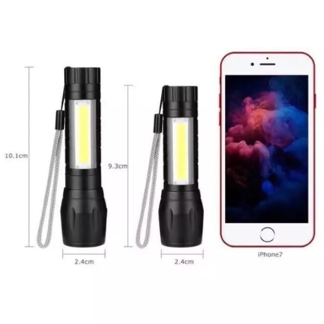 Đèn Pin COB Ngoài Trời, Mini Cầm Tay Đèn Pin Hình Bút